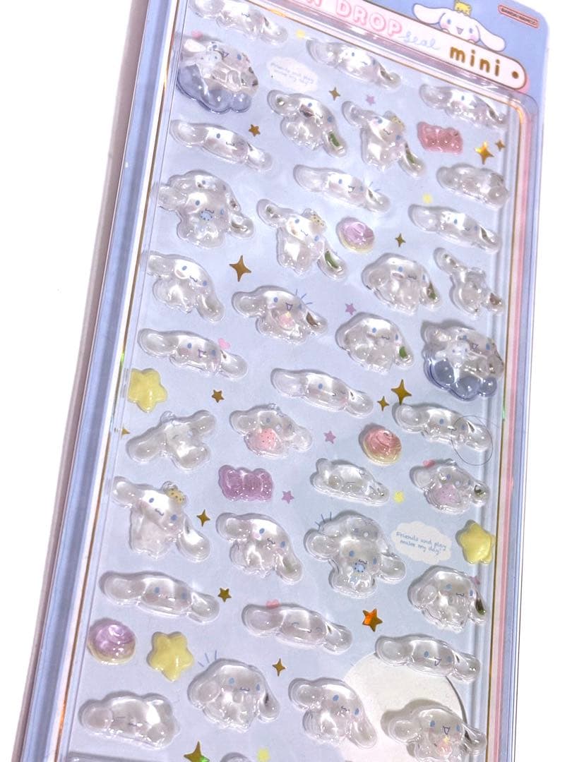 ボンボンドロップシールミニ サンリオ8種 たまごっち3種 計12枚 正規品