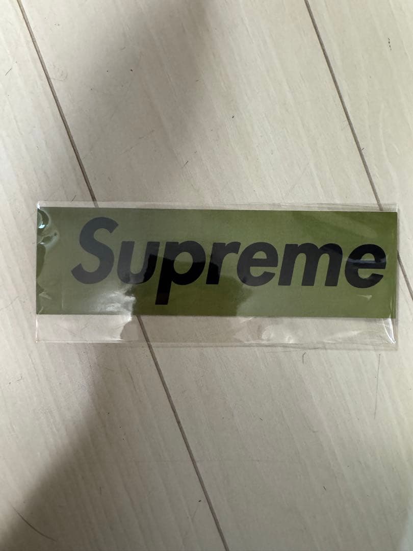 supreme 初期　ステッカー　激レア