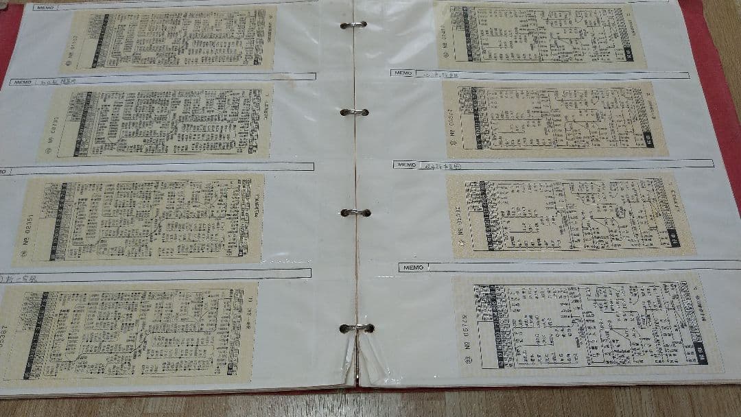 名鉄の軟券（補充券やクーポン券）400枚セット