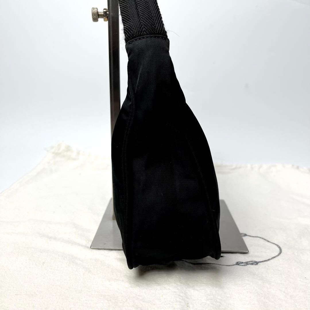 極美品✨プラダ アクセサリーポーチ ハンドバッグ 三角ロゴ テスートナイロン