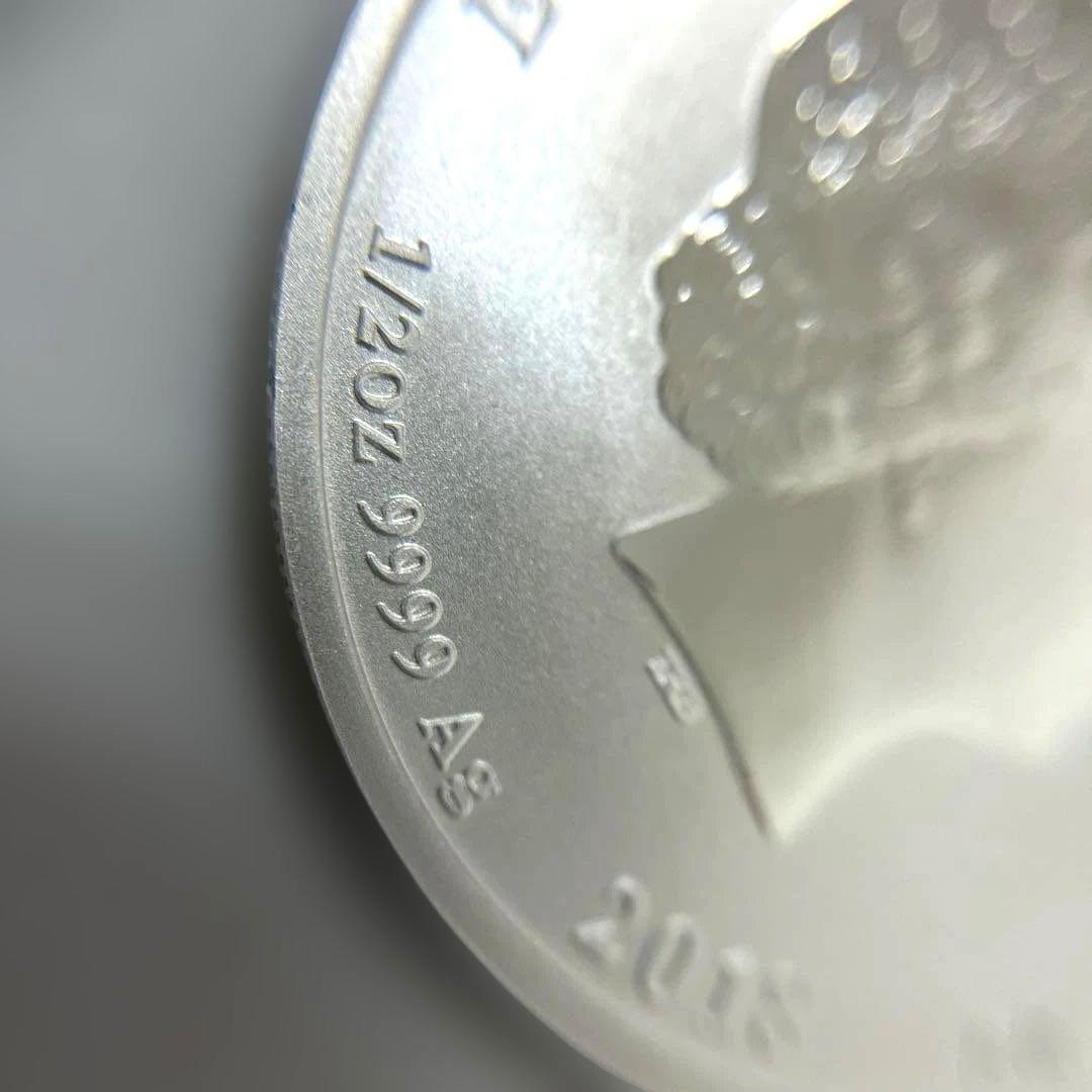 【純銀】オーストラリア干支シリーズ　2018 戌年　1/2oz ②