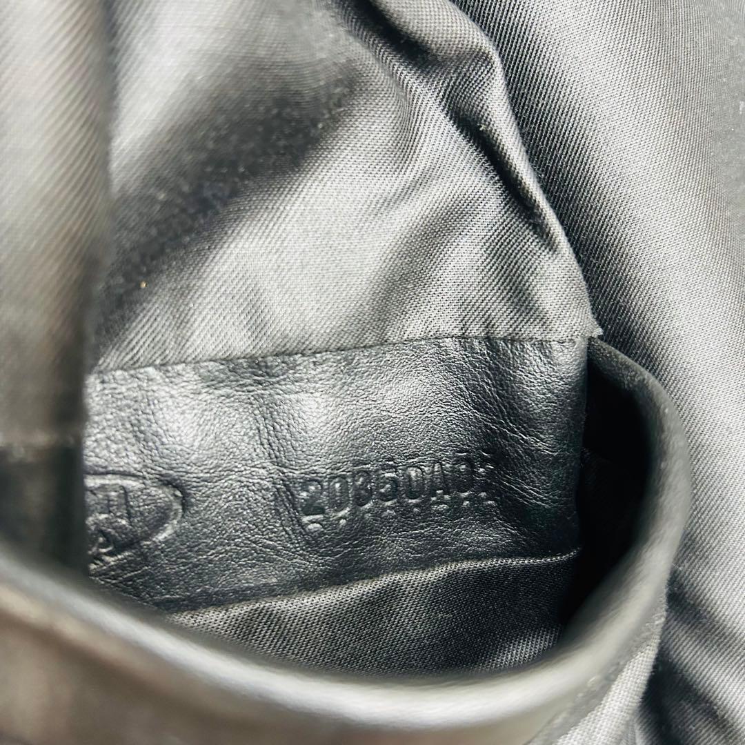 VANSON 40 バンソン シングルライダース レザージャケット カウハイド