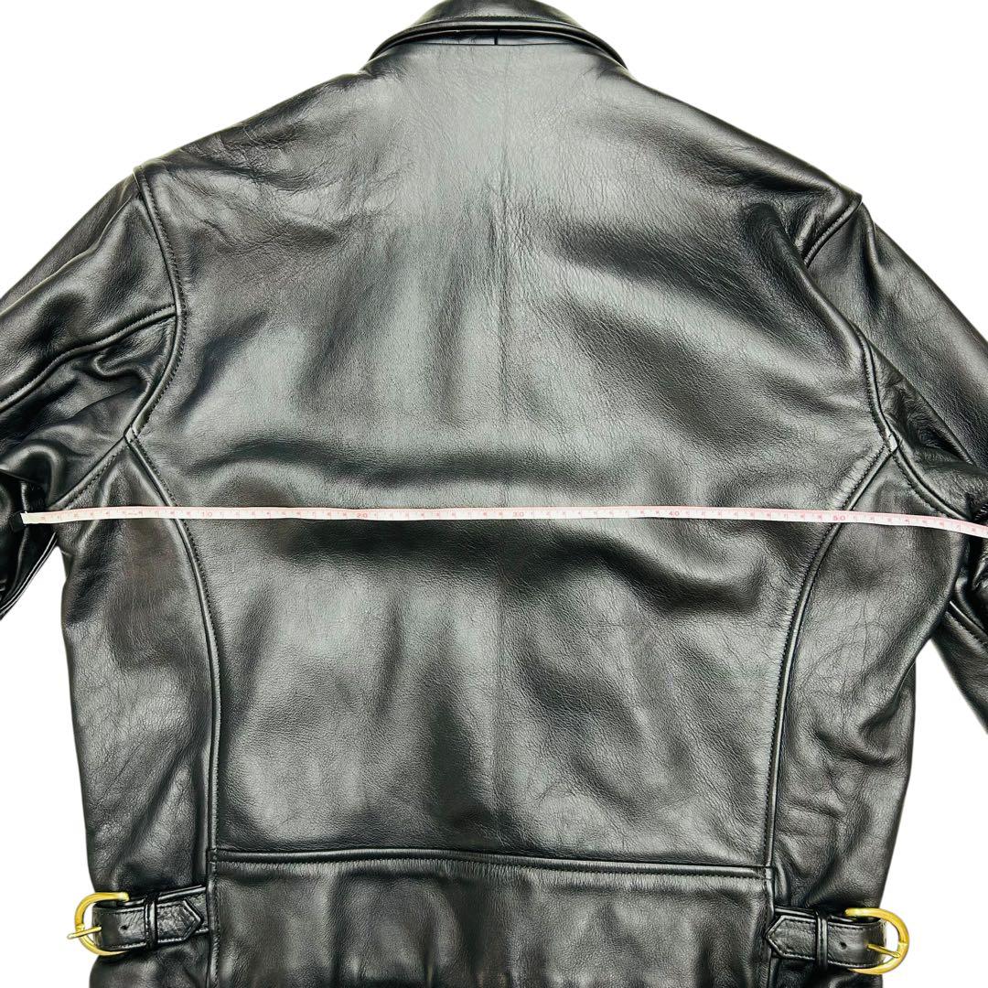 VANSON 40 バンソン シングルライダース レザージャケット カウハイド