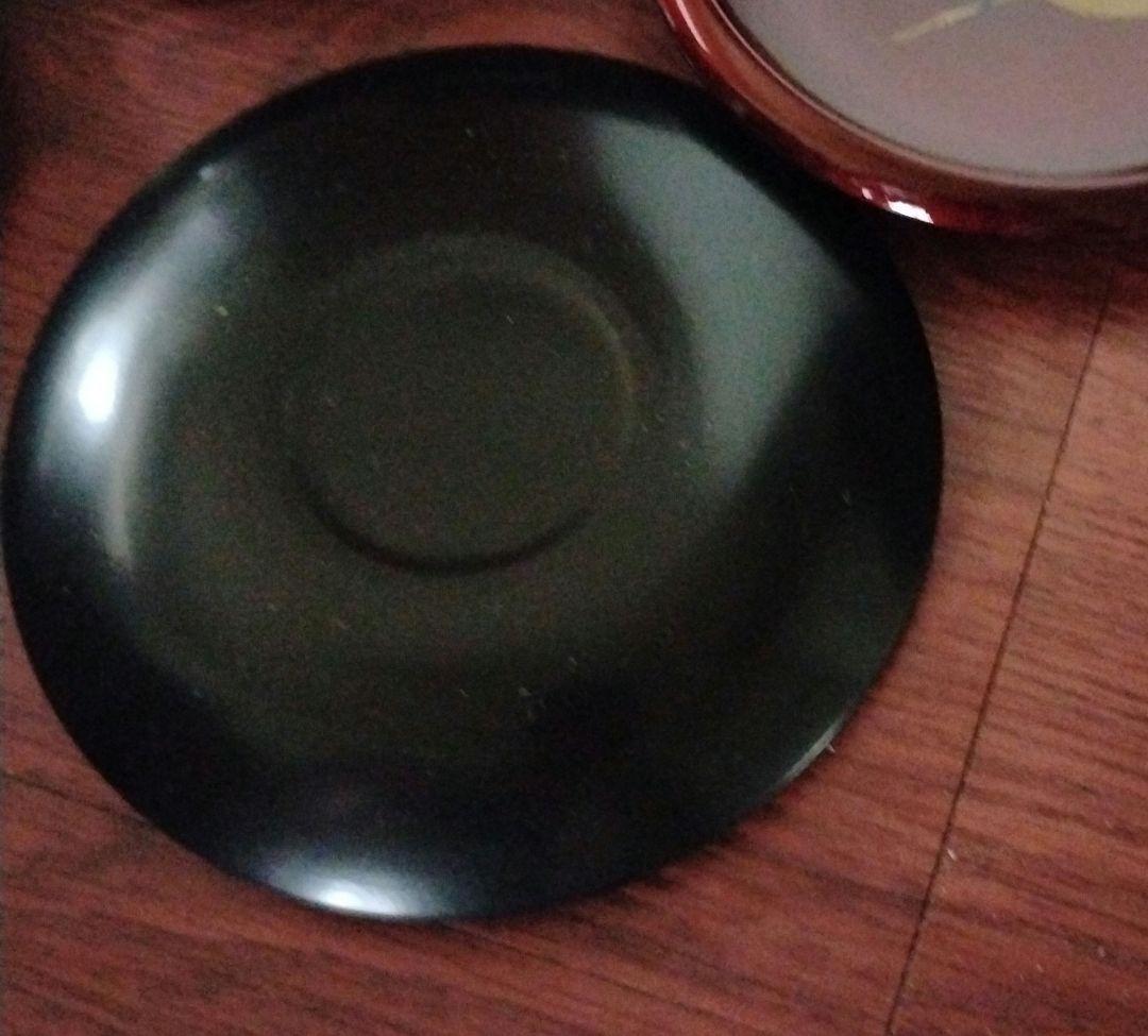 レトロ　ヴィンテージ　手書き蒔絵　鶴　奥州仙台玉虫ぬり　漆塗り　漆器　菓子器