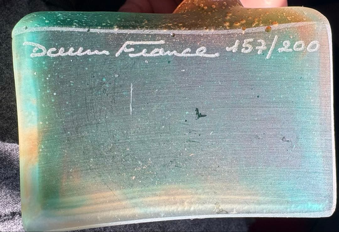 梟　ふくろう　ドームフランス　daum バカラ　置物　アンティーク　ビンテージ