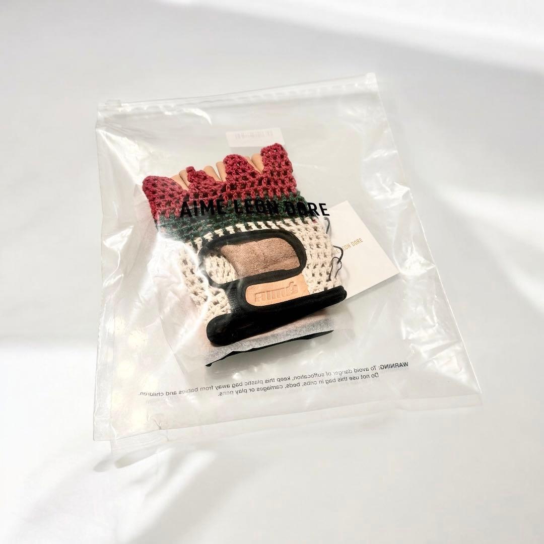 【ラスト1点】 エメレオンドレ フィンガーレス グローブ タン L/XL