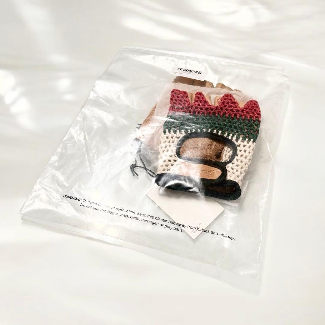 【ラスト1点】 エメレオンドレ フィンガーレス グローブ タン L/XL