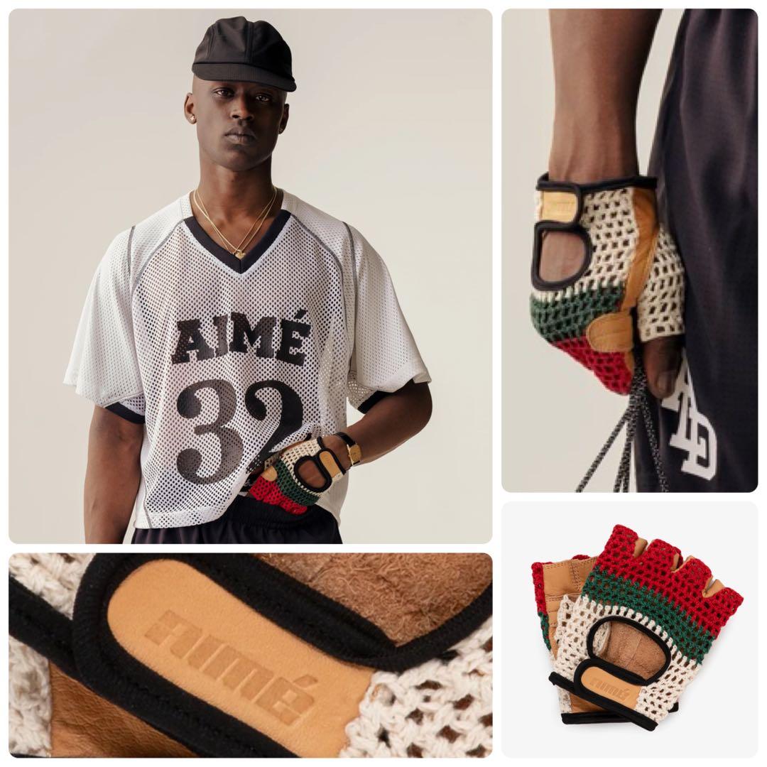 【ラスト1点】 エメレオンドレ フィンガーレス グローブ タン L/XL