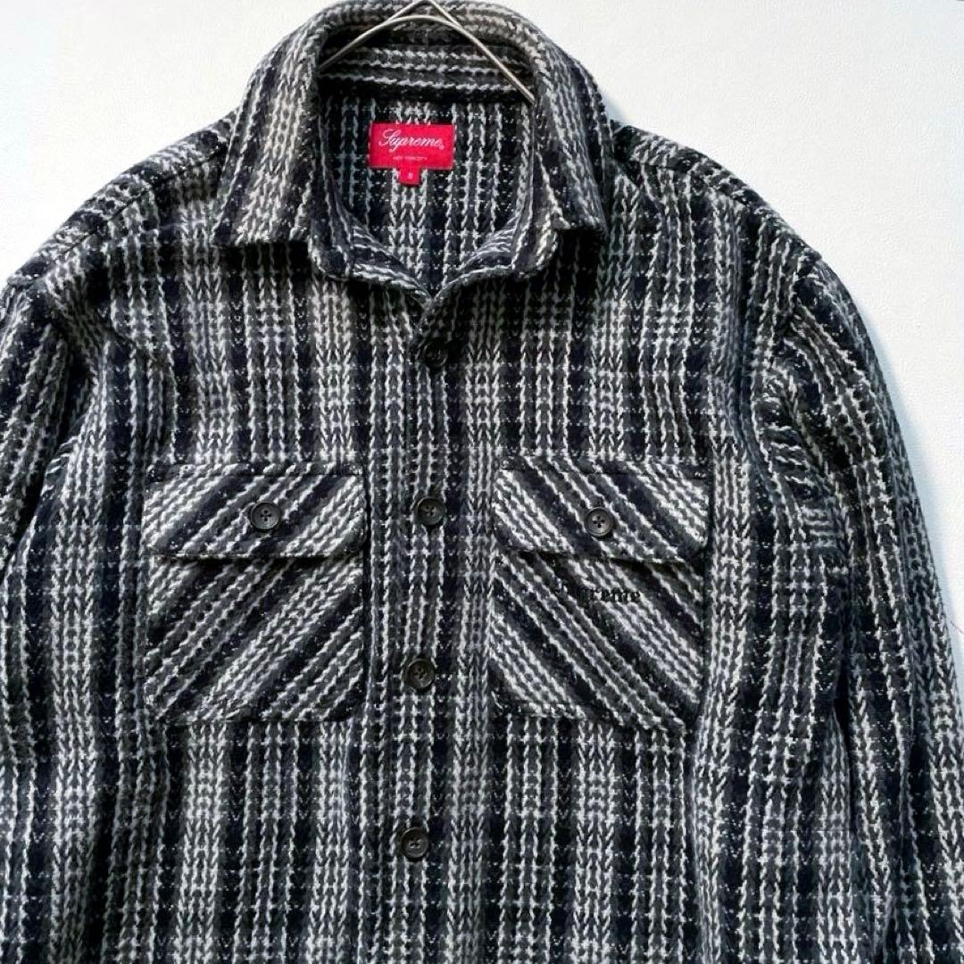 【大人気】Supreme ウール混 ジャケット ツイード 近年モデル L相当