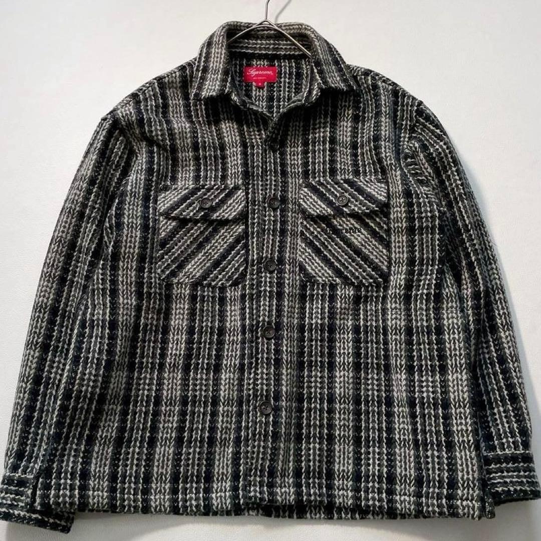 【大人気】Supreme ウール混 ジャケット ツイード 近年モデル L相当