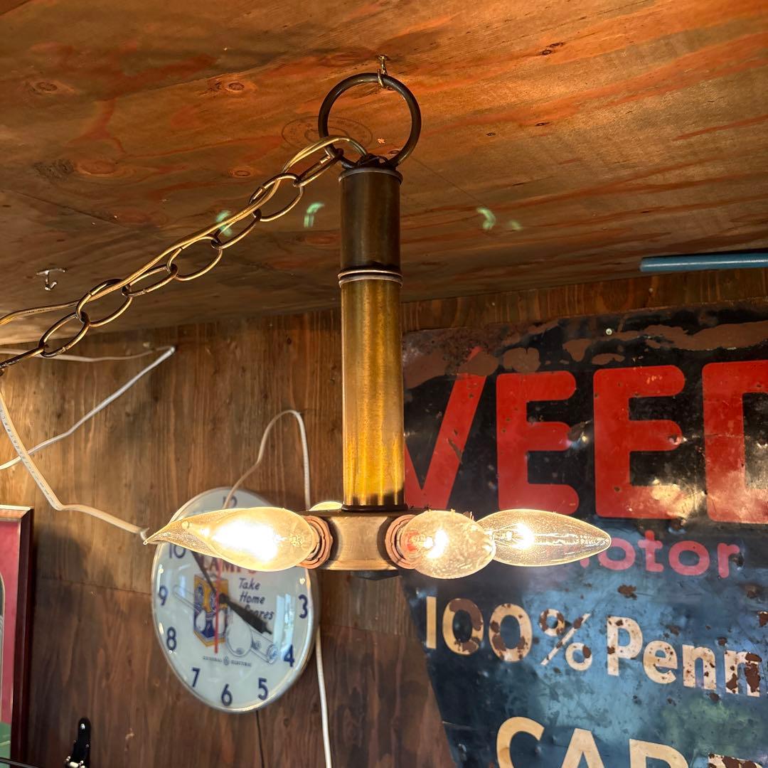 ヴィンテージ 6灯ペンダントライト アンティーク　ミッドセンチュリー