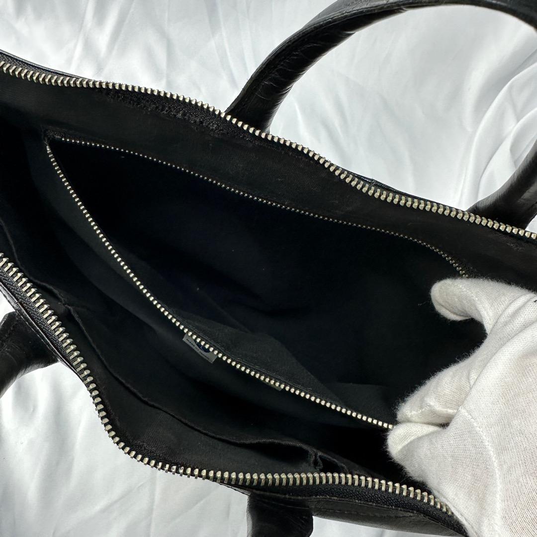 【美品】 PORTER ポーター ブリーフケース ビジネス レザー ブラック