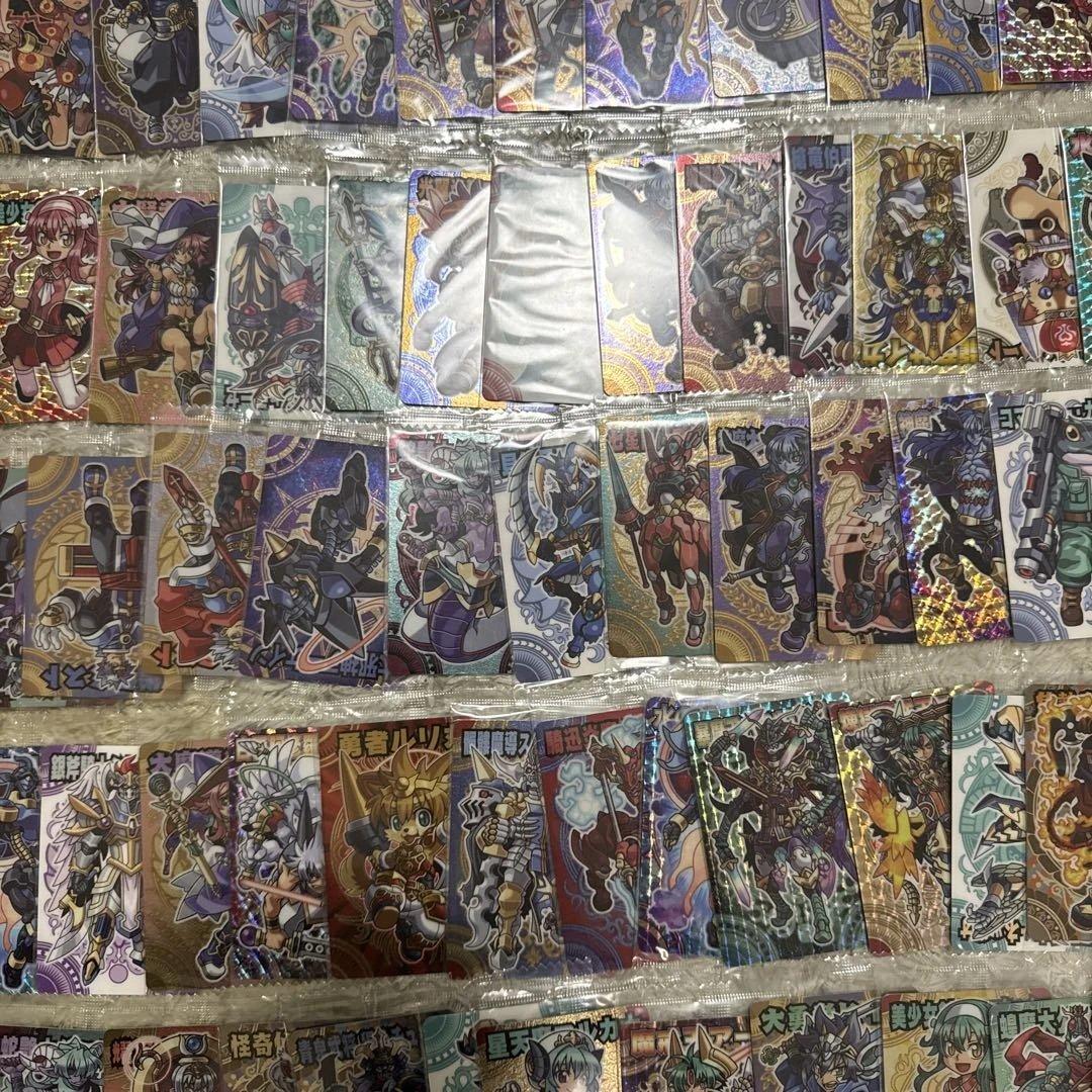 森羅万象チョコ　カード約195枚　まとめ売り【4409