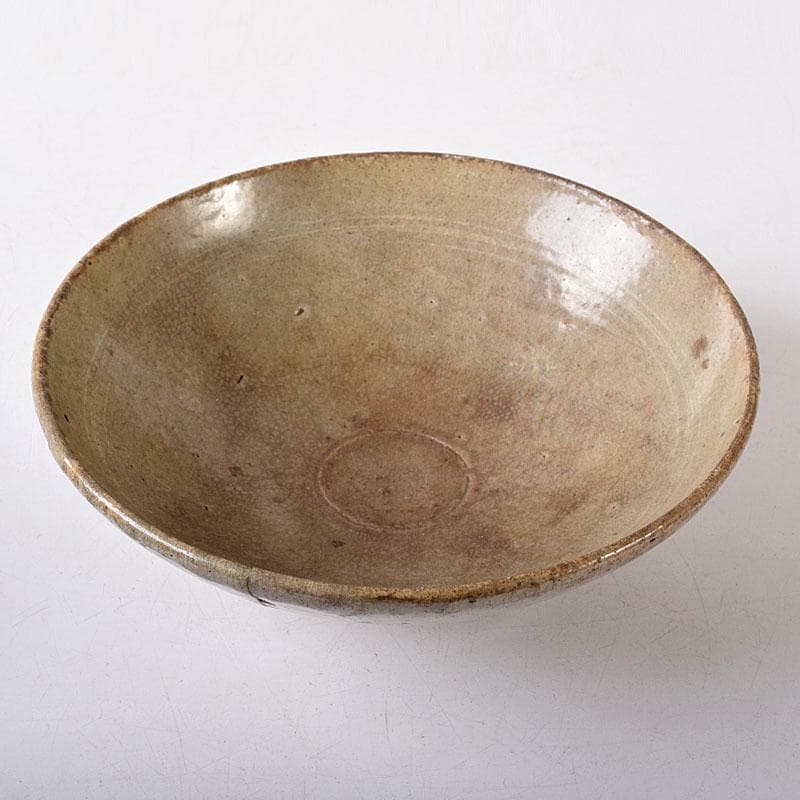 朝鮮美術　李朝　高齢青磁　鉢　7691