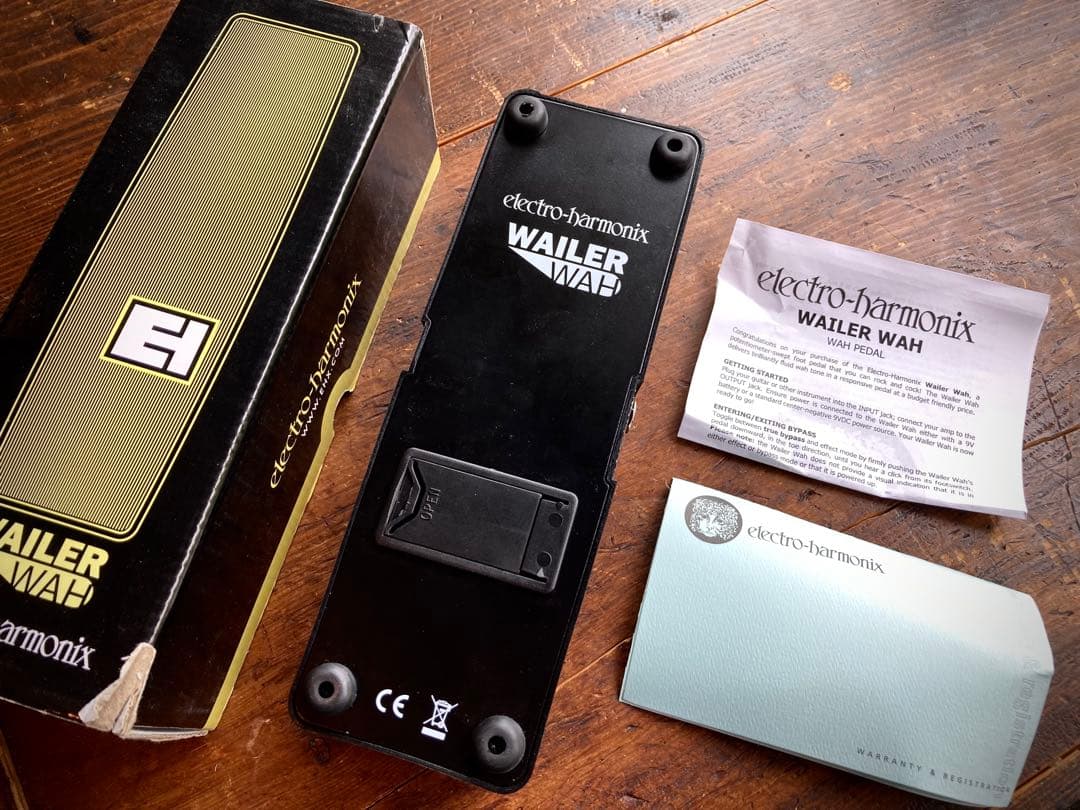 美品 electro-harmonix Wailer Wah ワウペダル