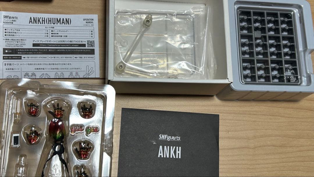 真骨彫　仮面ライダー　オーズ　タトバ　アンク　3種セット　※アンク 腕破損あり