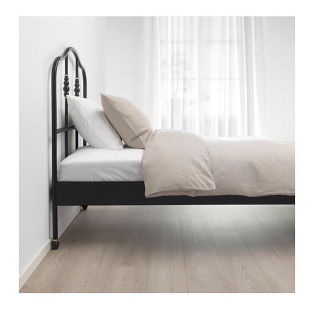 【専用】IKEA シングル SAGSTUA サグストゥーア ベッドフレーム BK