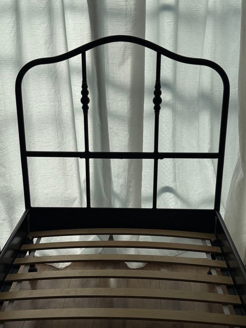 【専用】IKEA シングル SAGSTUA サグストゥーア ベッドフレーム BK
