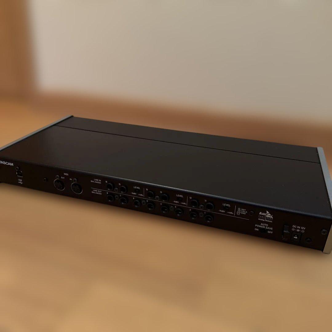 TASCAM US-16x08 USBオーディオインターフェース　8チャンネル