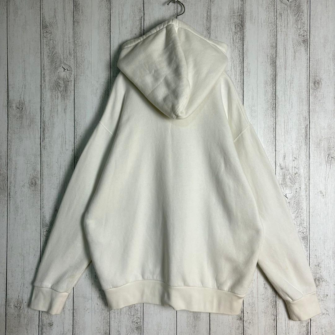 366【美品】グッチ×アディダス☆刺繍＆プリント入りコラボパーカー ユニセックス