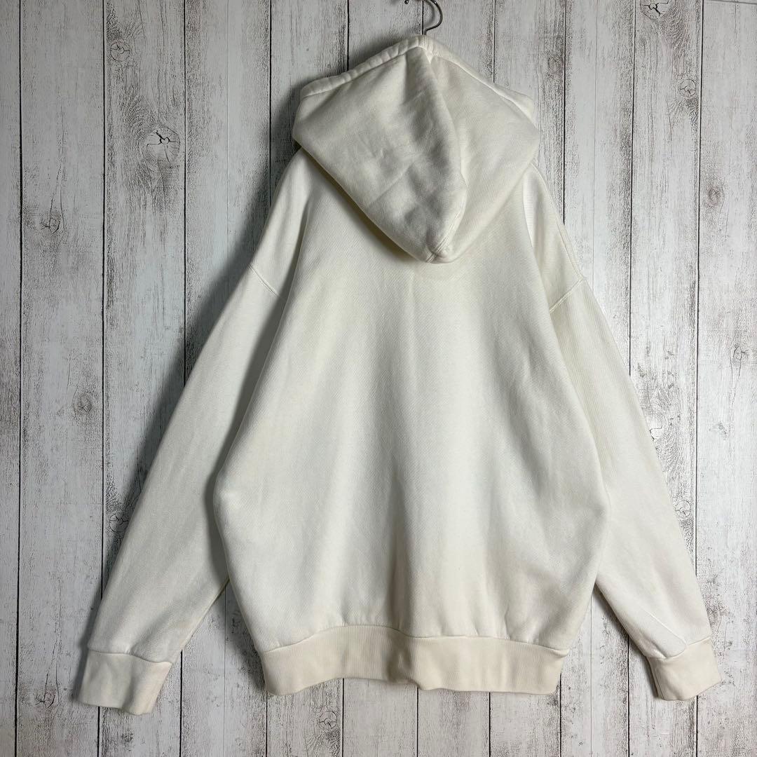 366【美品】グッチ×アディダス☆刺繍＆プリント入りコラボパーカー ユニセックス