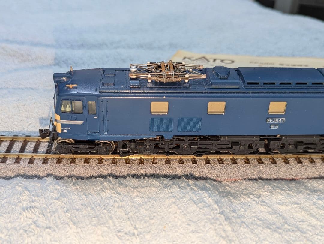 KATO　EF58　(大窓・ブルー) 【1-301】　HOゲージ