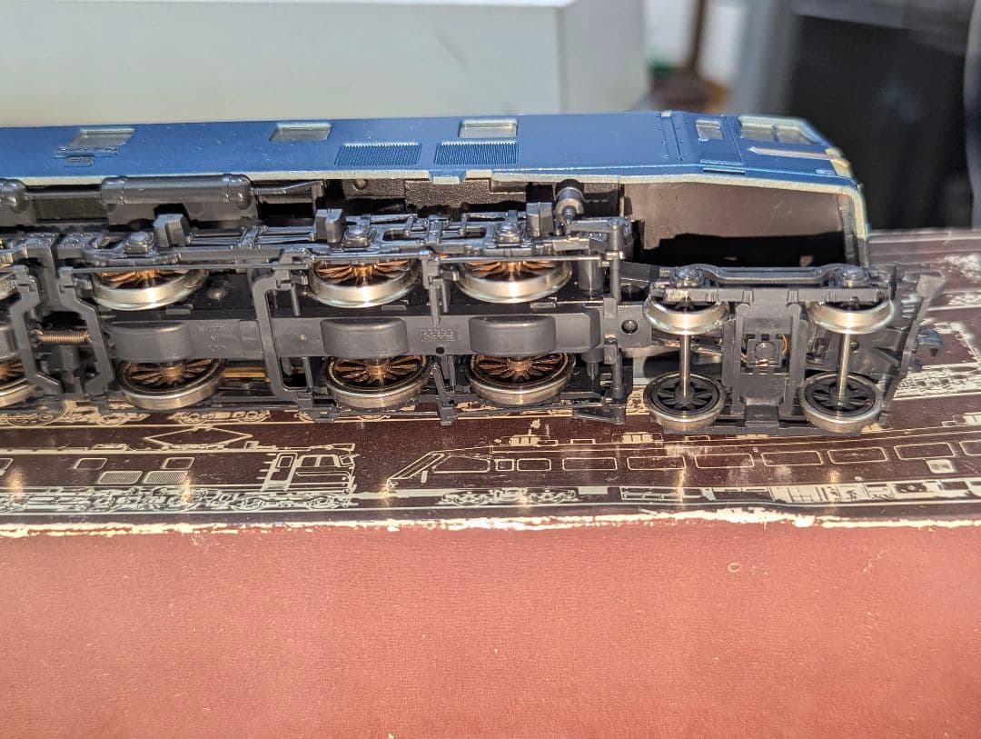 KATO　EF58　(大窓・ブルー) 【1-301】　HOゲージ