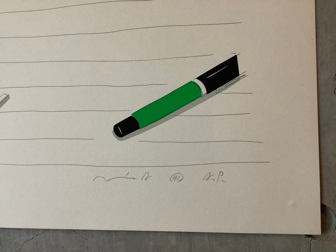 安西水丸 版画作品(Shelton Hotel)