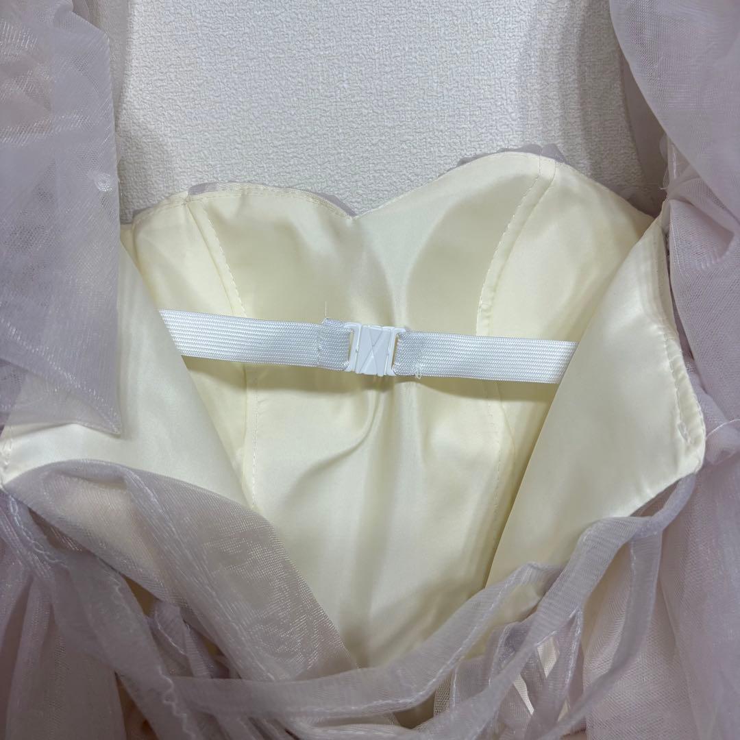 【S】ミートスウィート オフショルダー カラードレス　ピンク　前撮り　結婚式