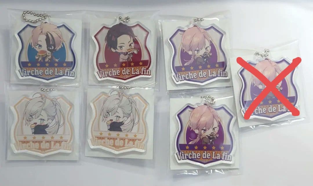 オトメイト　冬の市2022　終ヴィル　ミニキャラ　キーホルダー　まとめ売り