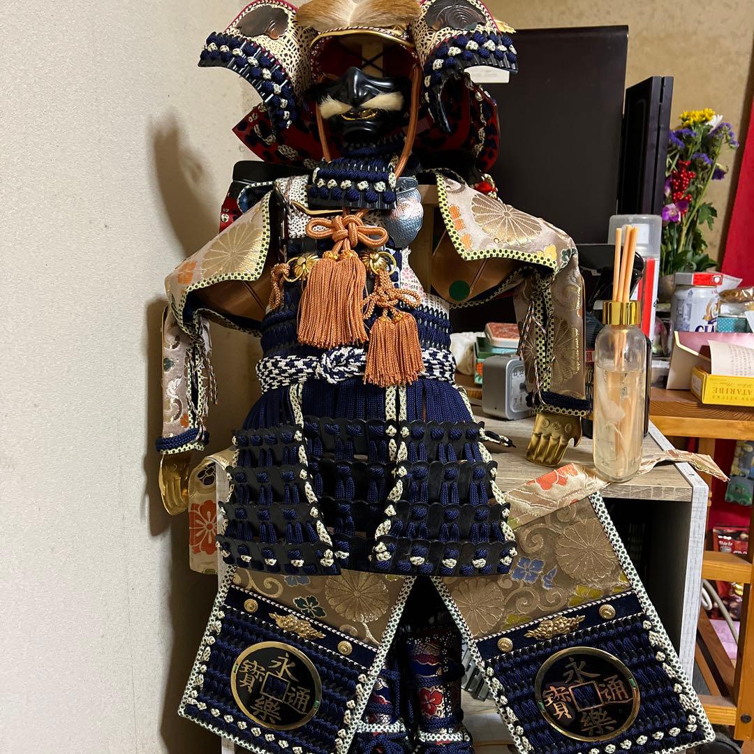 藤堂高虎の鎧兜　甲冑５０万　本物ヴインテージ