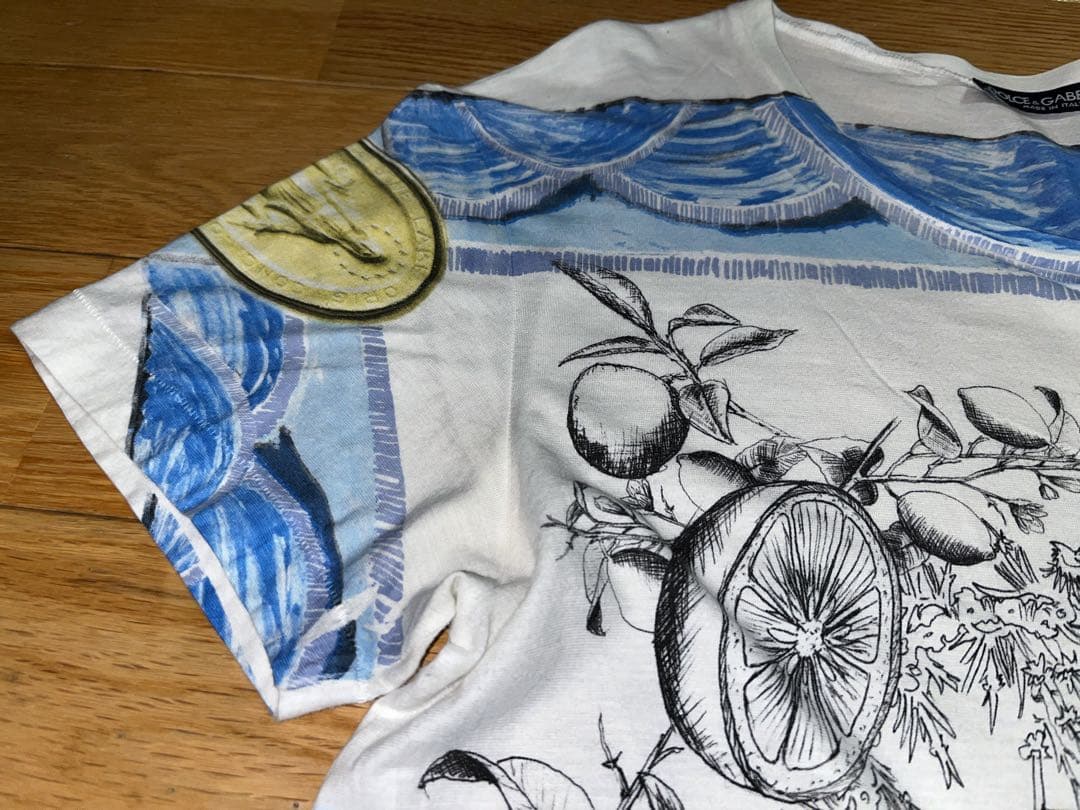 ■Dolce&Gabbana Tシャツ マヨルカ レモン ドルガバ