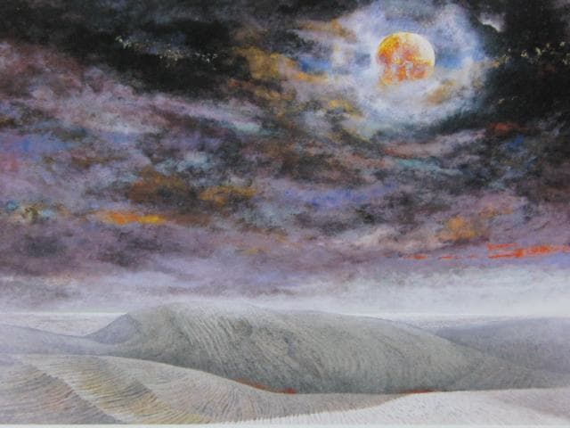 林和緒、遥、希少な画集より、新品高級額装付、状態良好