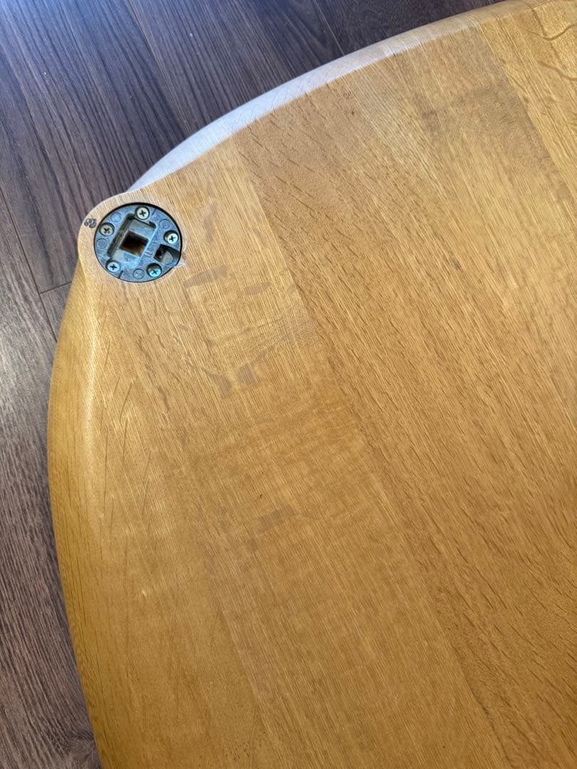 送料込み　最終値下げ　家具蔵　美品　無垢材 ナラ　ダイニングテーブル