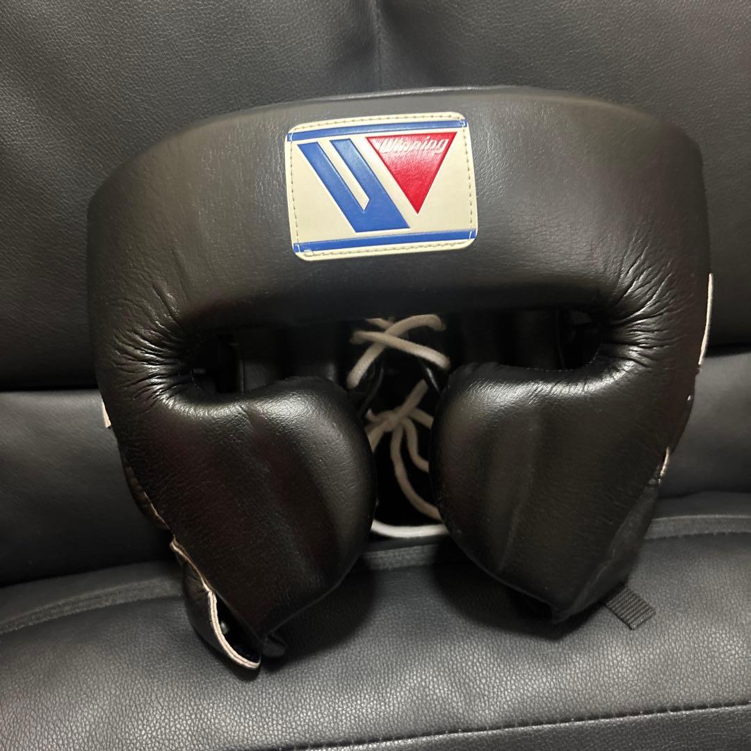 イサミ ボクサーヘッドガードM ウィニング　ヘッドギアフェイスガードL セット