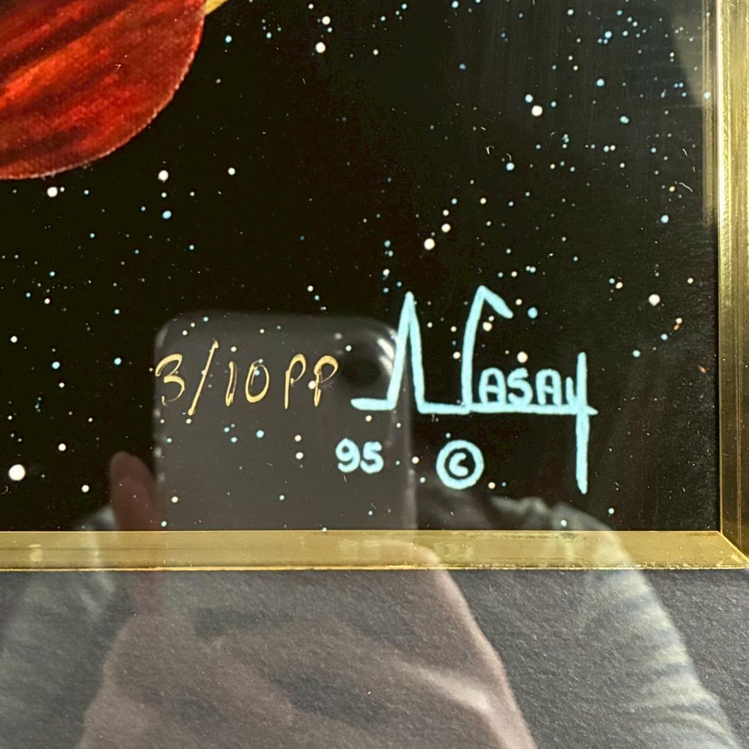 【最終値下げ】美品 アンソニー・キャセイ「オッタースペース」大作 シバクローム