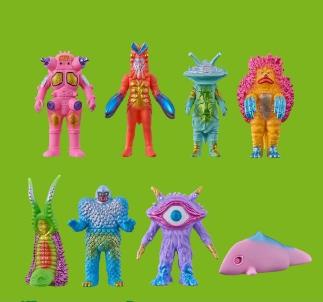 KAIJU COLORS　カイジュウカラーズ　コンプリート　フルコンプ　全8種