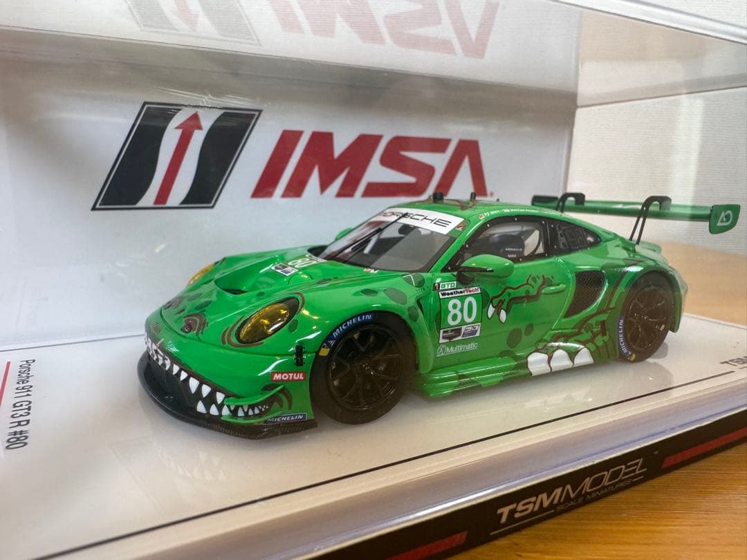 【TSM MODEL】Porsche 911 GT3 #80 2023 IMSA