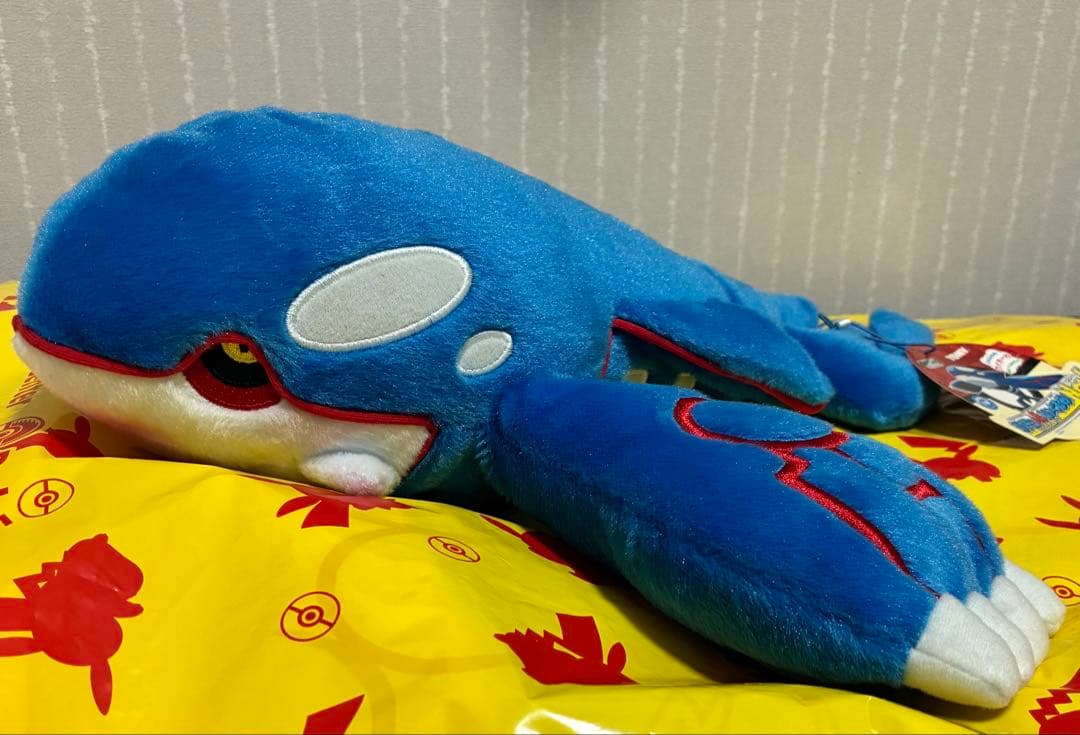 【タグ付き】ポケモンAGぬいぐるみNew カイオーガ TOMY