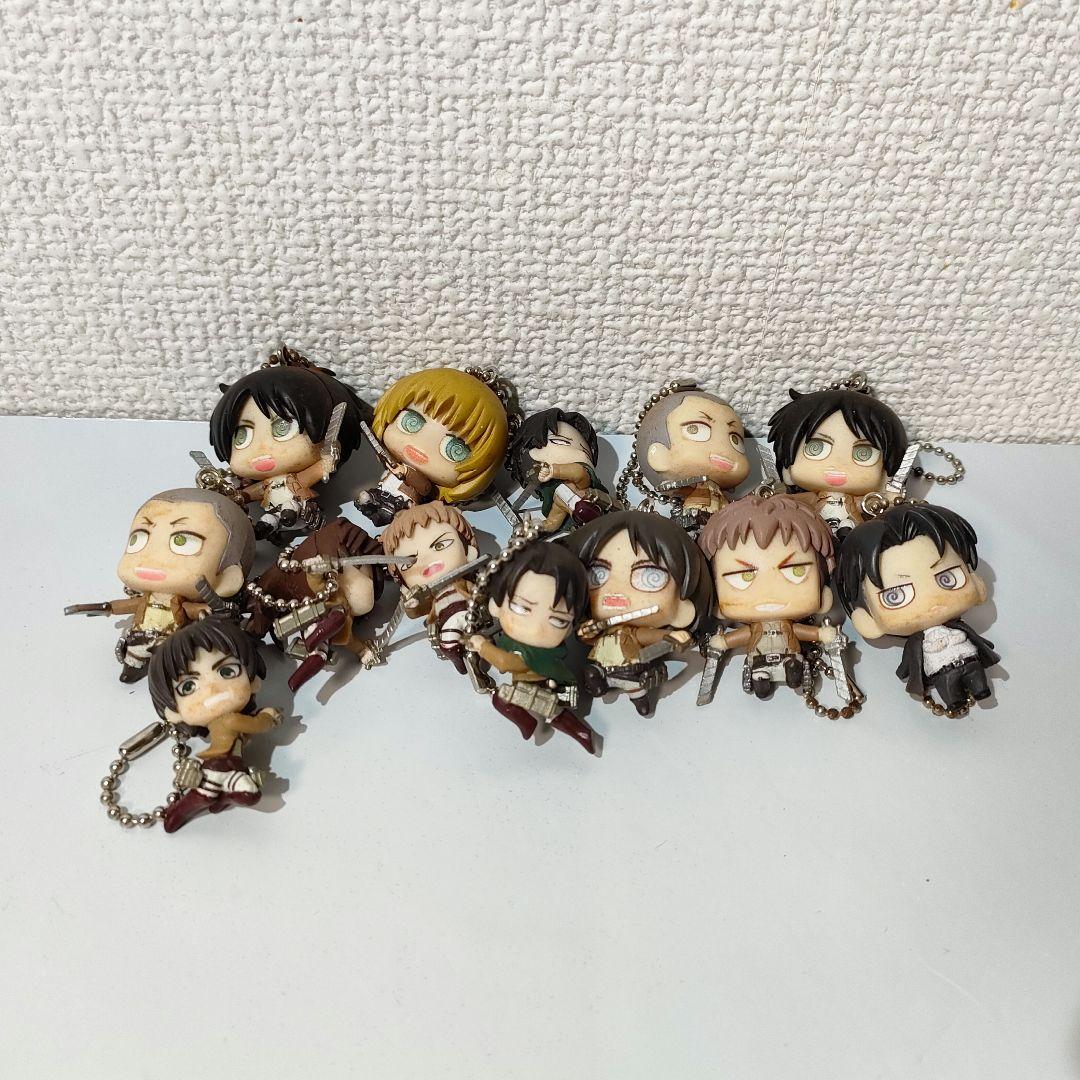 ☆　進撃の巨人フィギュア　キーホルダー　まとめ　☆