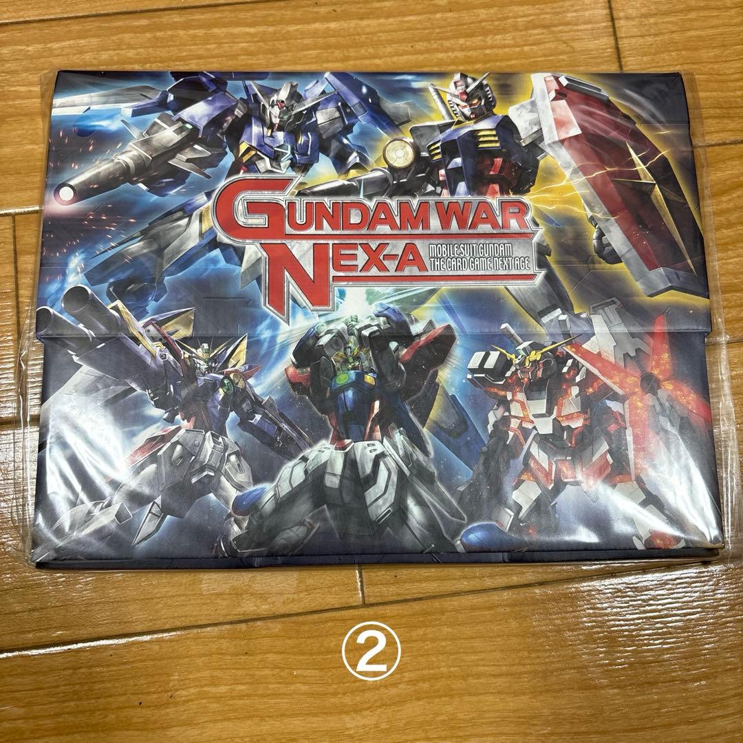 ストレージボックス5種セット ガンダムウォー3種類・クルセイド2種類