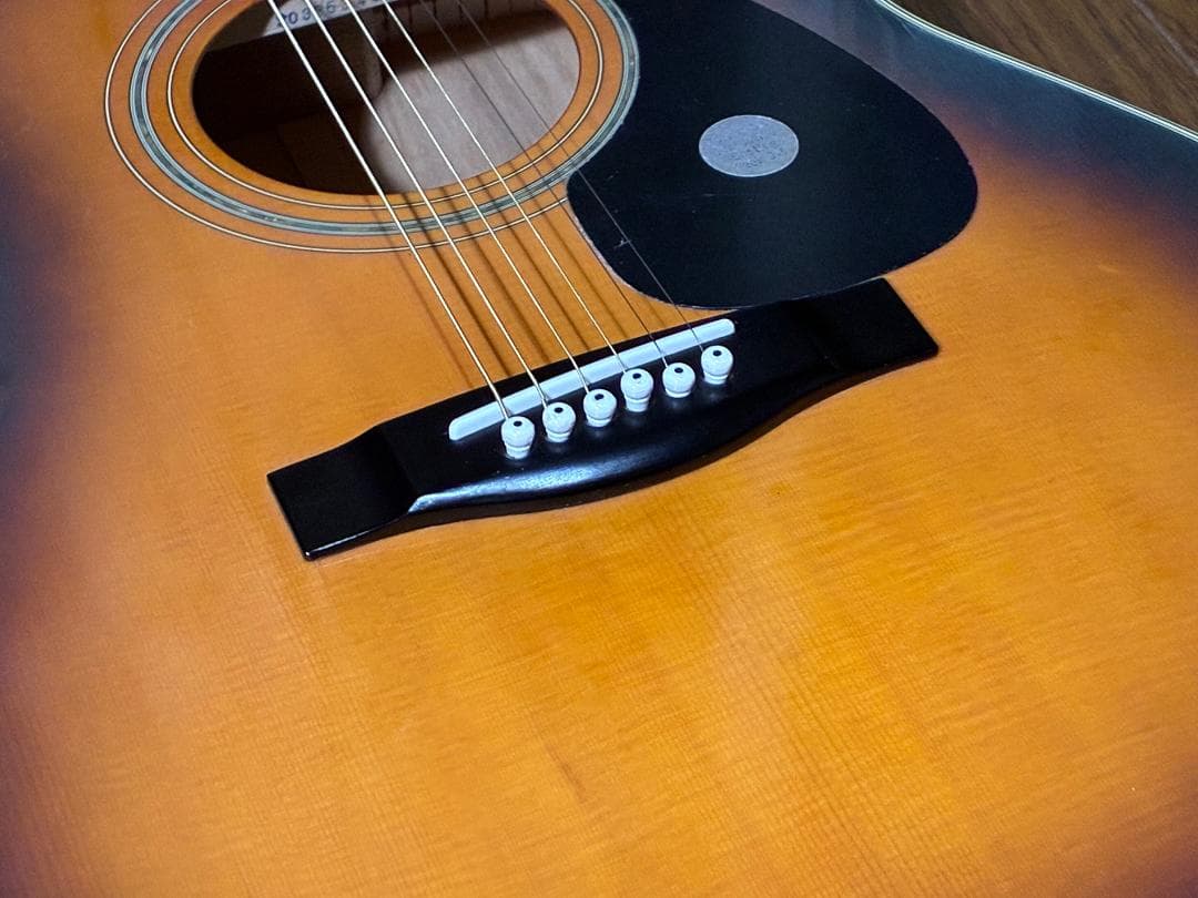 ★　希少!超激鳴り！ヤマハFG435A TBS 試聴動画有り弦高調整済み