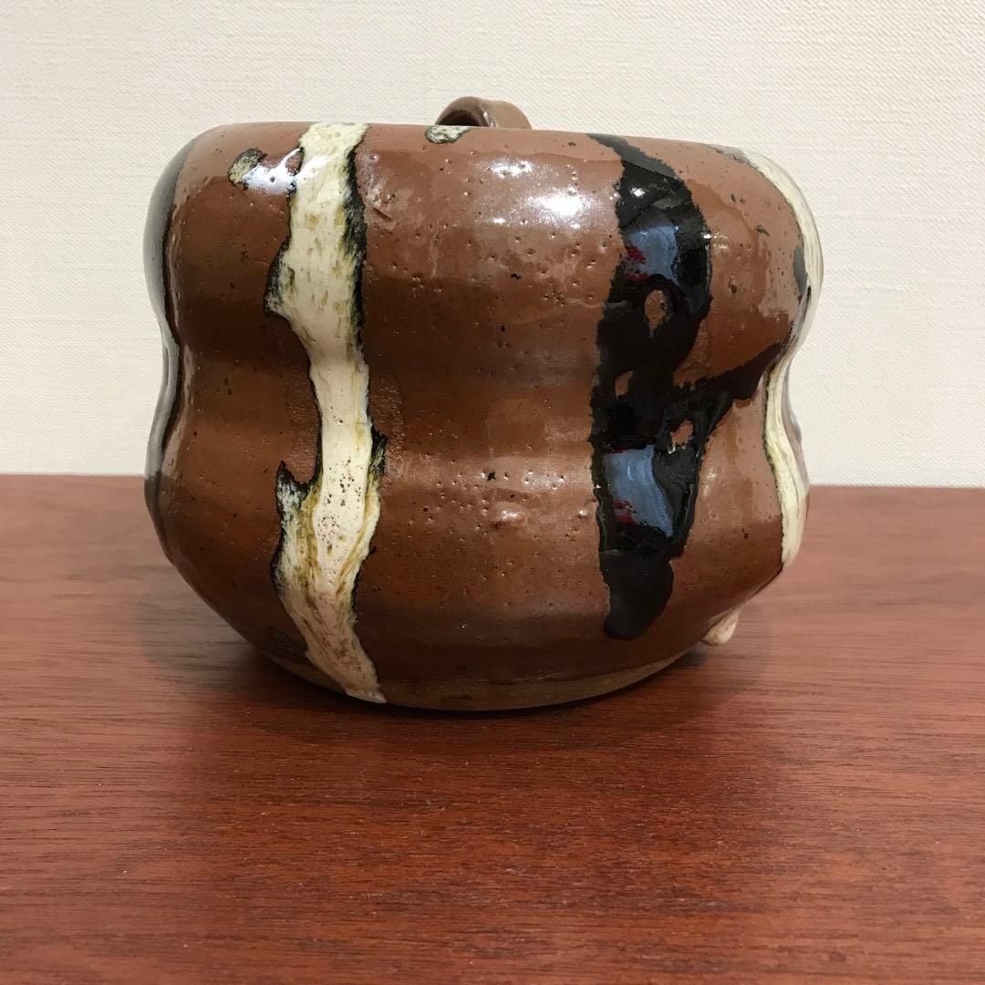 茶道具　煎茶　丹波焼　市野伊作　水指