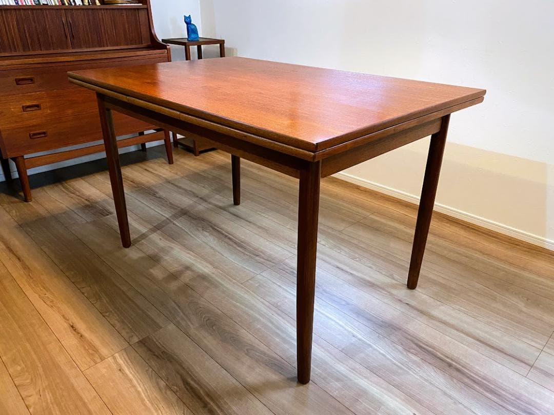 よっし〜 デンマーク製 チーク エクステンションテーブル 希少サイズ