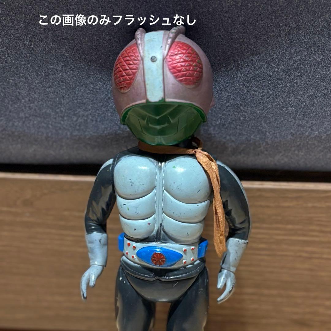 WORLDGreenMan旧バンダイ 仮面ライダー ソフビ キングサイズ