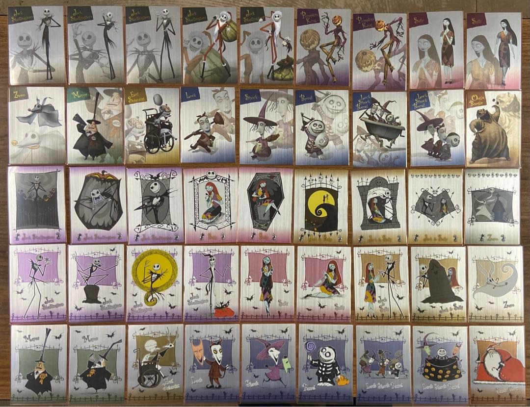 ナイトメア・ビフォア・クリスマス トレーディングカード フルコンプ