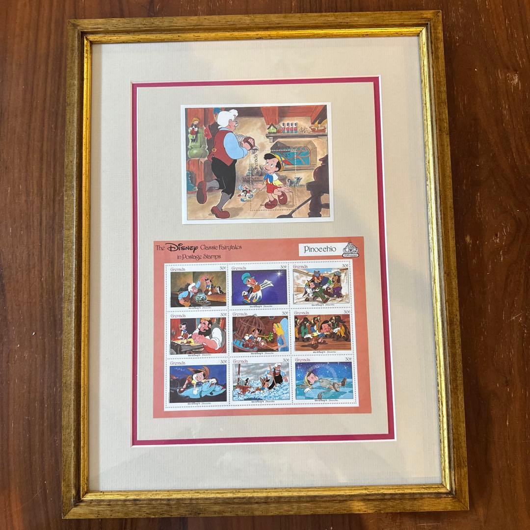 ピノキオ アートプリント フレーム付き