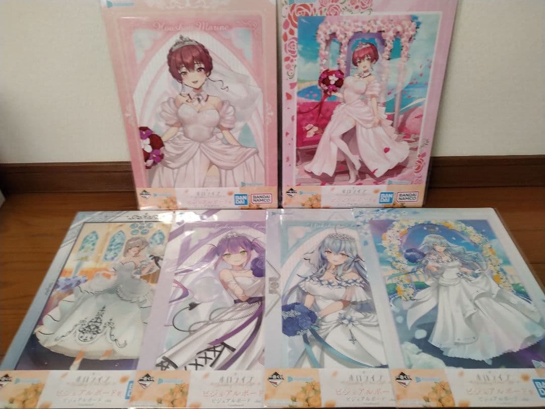 一番くじ ホロライブ 白銀ノエル 宝鐘マリン 常闇トワ 雪花ラミィ コンプリート