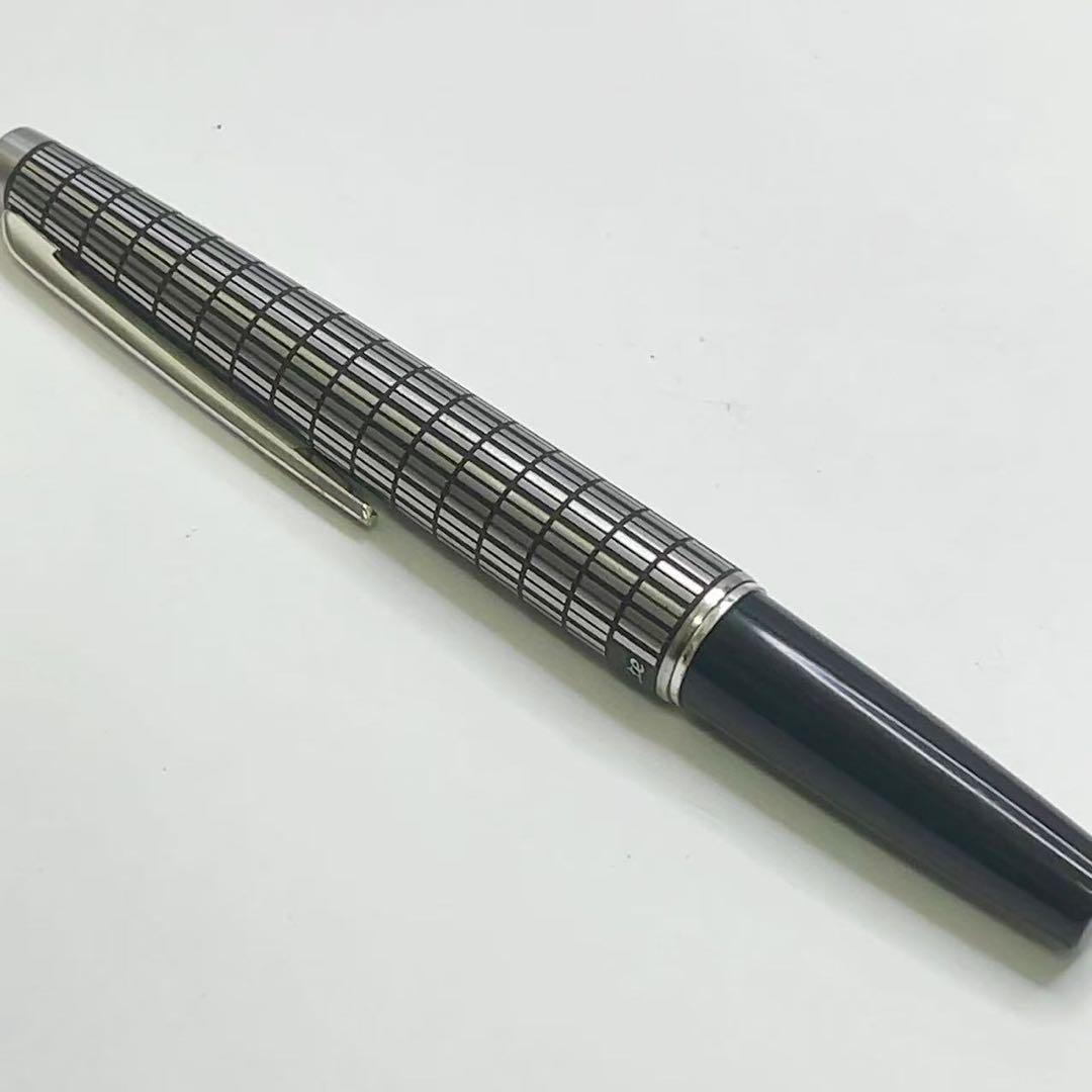 パイロット PILOT Elite 万年筆 半格子 蝕刻 18k-750