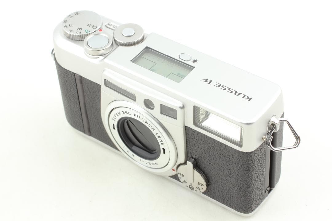 【動作確認済】Fujifilm KLASSE W Silver フィルムカメラ